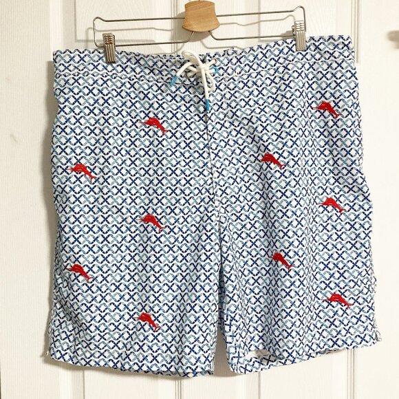Tommy Bahama Baja Marlin Modena 9-Inch Board Shorts Size XXL - Picture 1 of 6